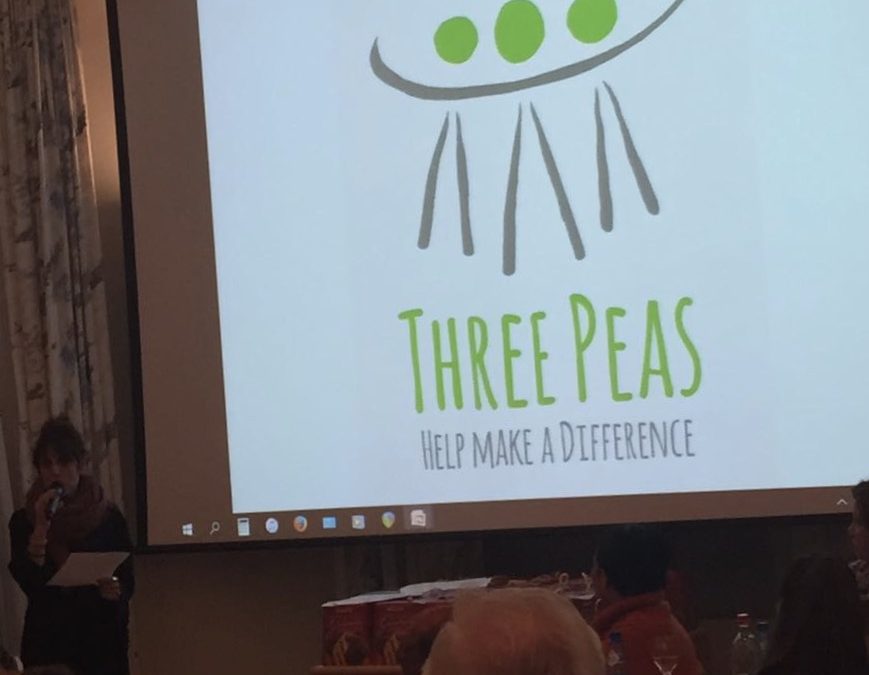 A Three Peas appearance at the Christmas celebration of the Barmerzige Brüder Hospital in Munich
